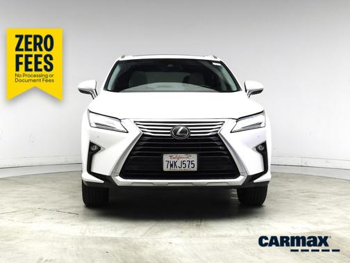 White 2017 Lexus RX 350