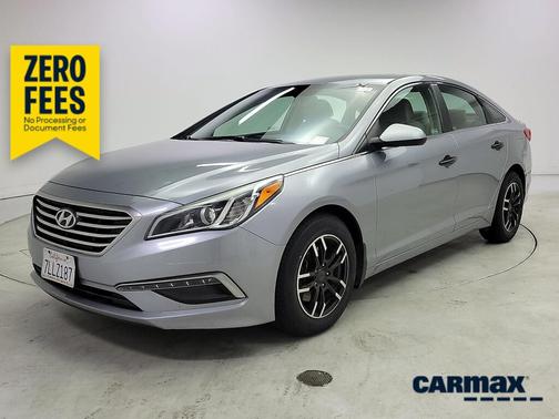 Silver 2015 Hyundai SONATA SE