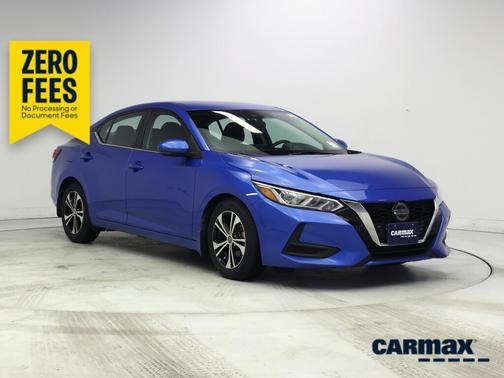 Blue 2020 Nissan Sentra SV