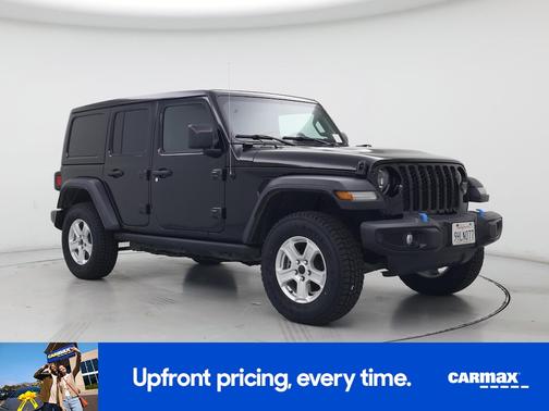 Black 2023 Jeep Wrangler 4xe