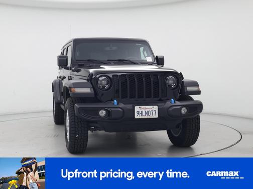 Black 2023 Jeep Wrangler 4xe