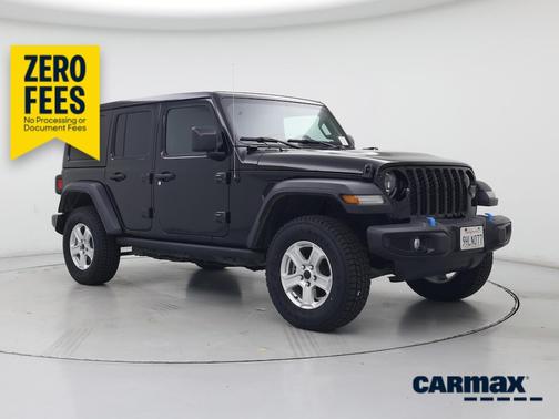 Black 2023 Jeep Wrangler 4xe