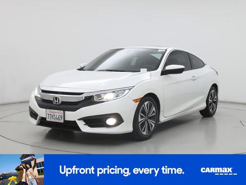 White 2016 Honda Civic EX-T