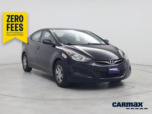 Black 2016 Hyundai ELANTRA Limited
