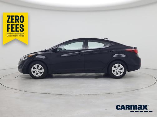 Black 2016 Hyundai ELANTRA Limited
