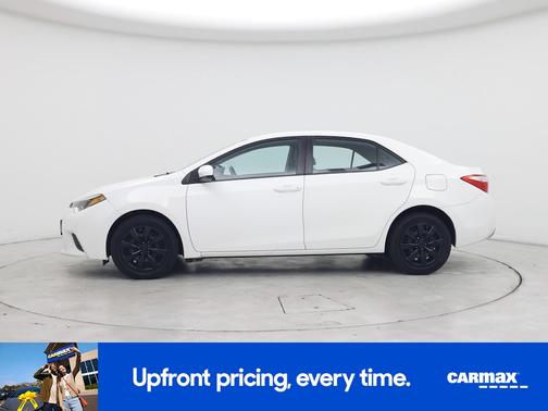 White 2015 Toyota Corolla LE