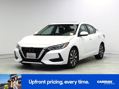 White 2023 Nissan Sentra SV