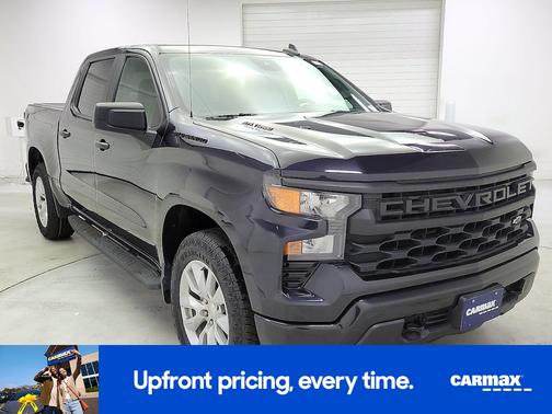 Blue 2023 Chevrolet Silverado 1500 Custom