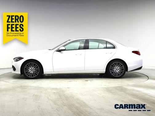White 2023 Mercedes-Benz C-Class