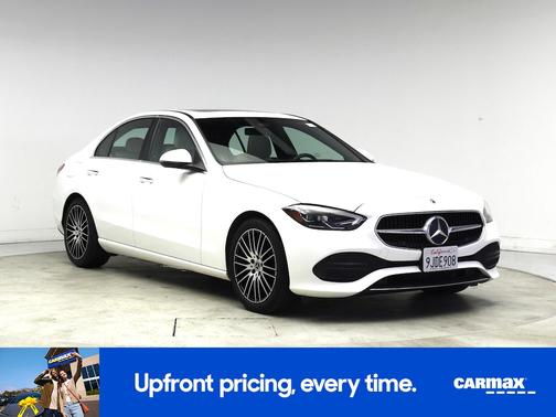 White 2023 Mercedes-Benz C-Class