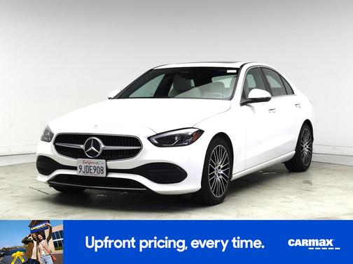 White 2023 Mercedes-Benz C-Class
