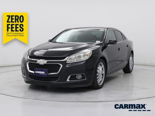 Black 2015 Chevrolet Malibu LT