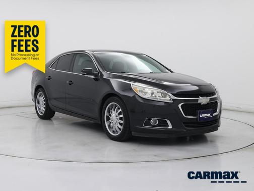 Black 2015 Chevrolet Malibu LT