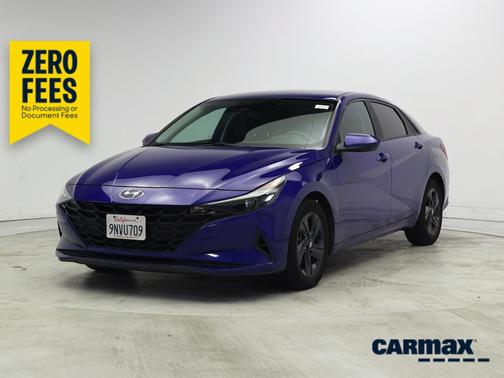 Blue 2021 Hyundai ELANTRA SEL