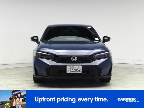 Blue 2025 Honda Civic Sport