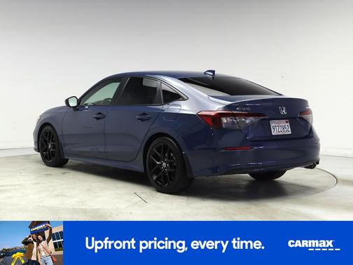 Blue 2025 Honda Civic Sport