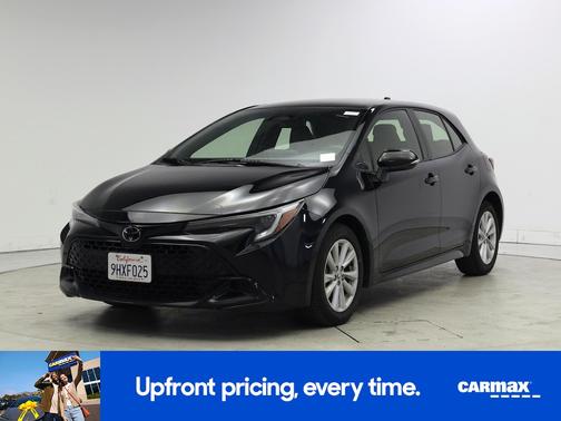 Black 2023 Toyota Corolla Hatchback SE