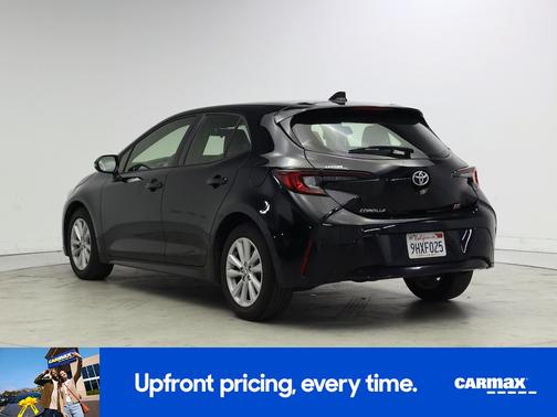 Black 2023 Toyota Corolla Hatchback SE