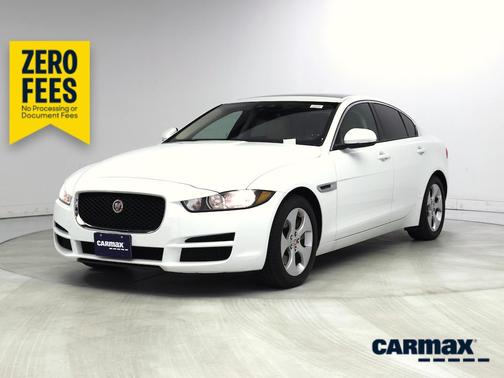 White 2017 Jaguar XE