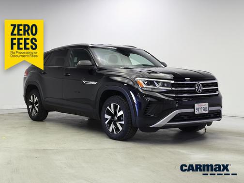 Black 2023 Volkswagen Atlas Cross Sport SE