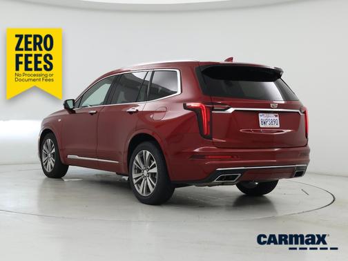 Red 2022 Cadillac XT6 Premium Luxury