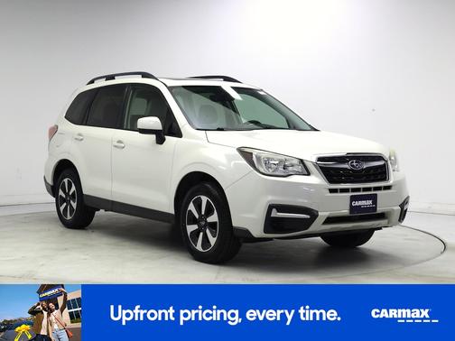 White 2017 Subaru Forester 2.5I Premium