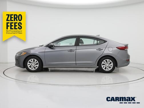 Gray 2017 Hyundai ELANTRA SE