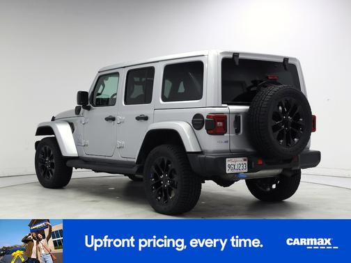 Silver 2023 Jeep Wrangler 4xe Unlimited Sahara