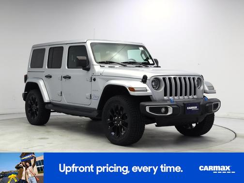 Silver 2023 Jeep Wrangler 4xe Unlimited Sahara