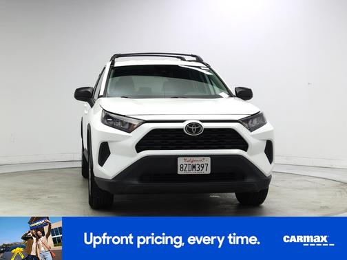 White 2021 Toyota RAV4 LE
