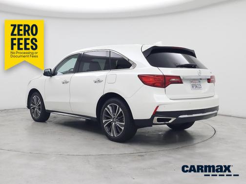 White 2019 Acura MDX
