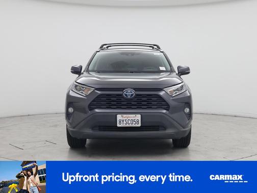 Gray 2021 Toyota RAV4 Hybrid XLE Premium