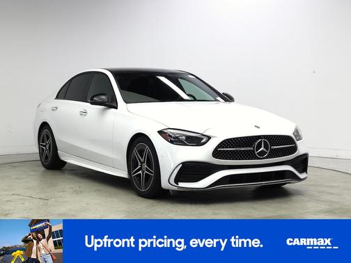 White 2022 Mercedes-Benz C-Class