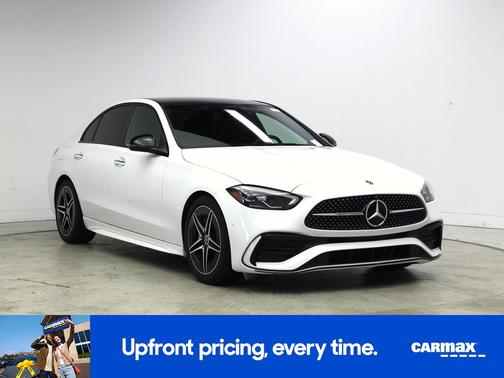 White 2022 Mercedes-Benz C-Class
