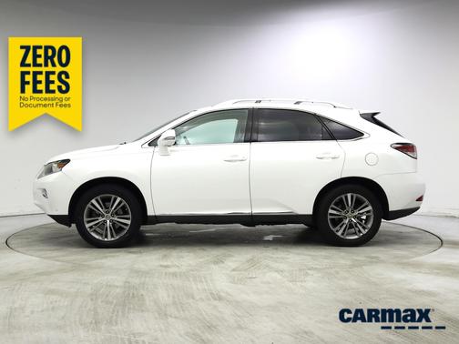 White 2015 Lexus RX 350