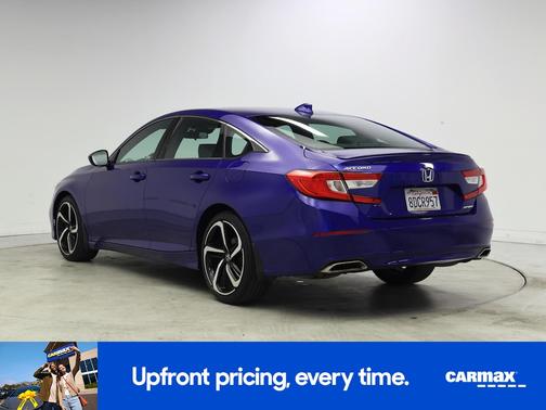 Blue 2018 Honda Accord Sport