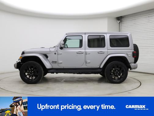 Silver 2021 Jeep Wrangler Unlimited Sahara High Altitude