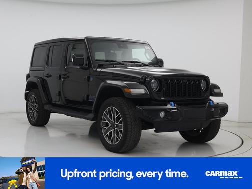 Black 2024 Jeep Wrangler 4xe High Altitude