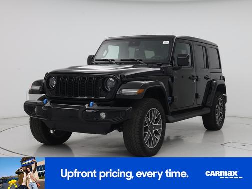 Black 2024 Jeep Wrangler 4xe High Altitude