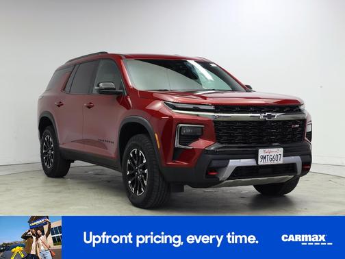 Red 2024 Chevrolet Traverse Z71