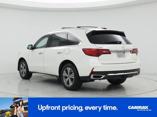 White 2019 Acura MDX