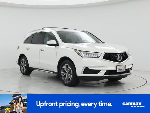 White 2019 Acura MDX