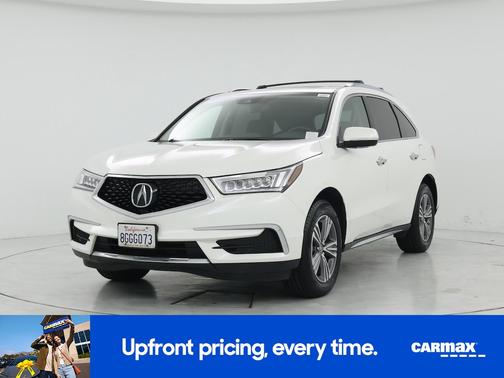 White 2019 Acura MDX
