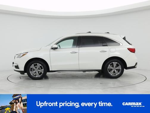 White 2019 Acura MDX