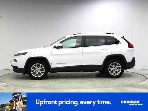 White 2015 Jeep Cherokee Latitude