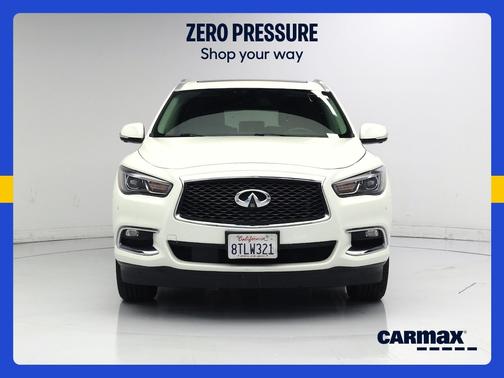 White 2020 INFINITI QX60 Luxe