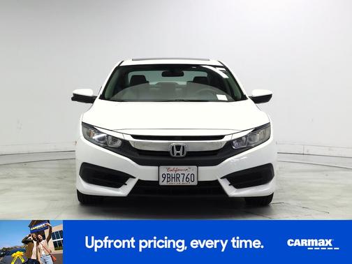 White 2018 Honda Civic EX