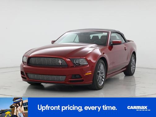 Red 2014 Ford Mustang Premium