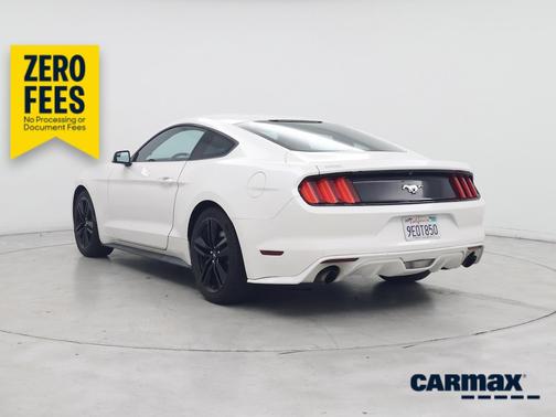 White 2017 Ford Mustang Ecoboost