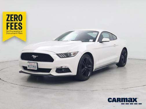 White 2017 Ford Mustang Ecoboost